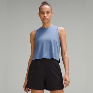lululemon athletica Blue Tank Top
